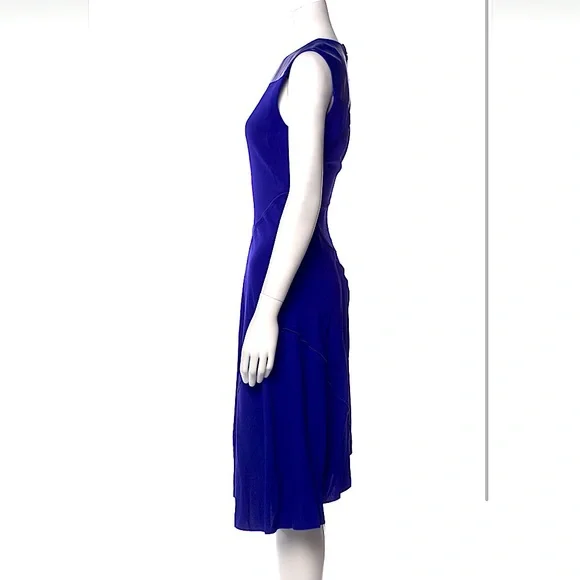 Cobalt leather mix dress by Reed Krakoff - NWT, size 6